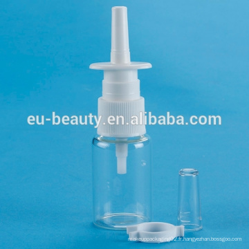 Flacon de pulvérisateur buccal médical clair pour pulvérisateur buccal